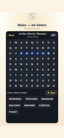Word Search: Large Print Screenshot 7 of 8