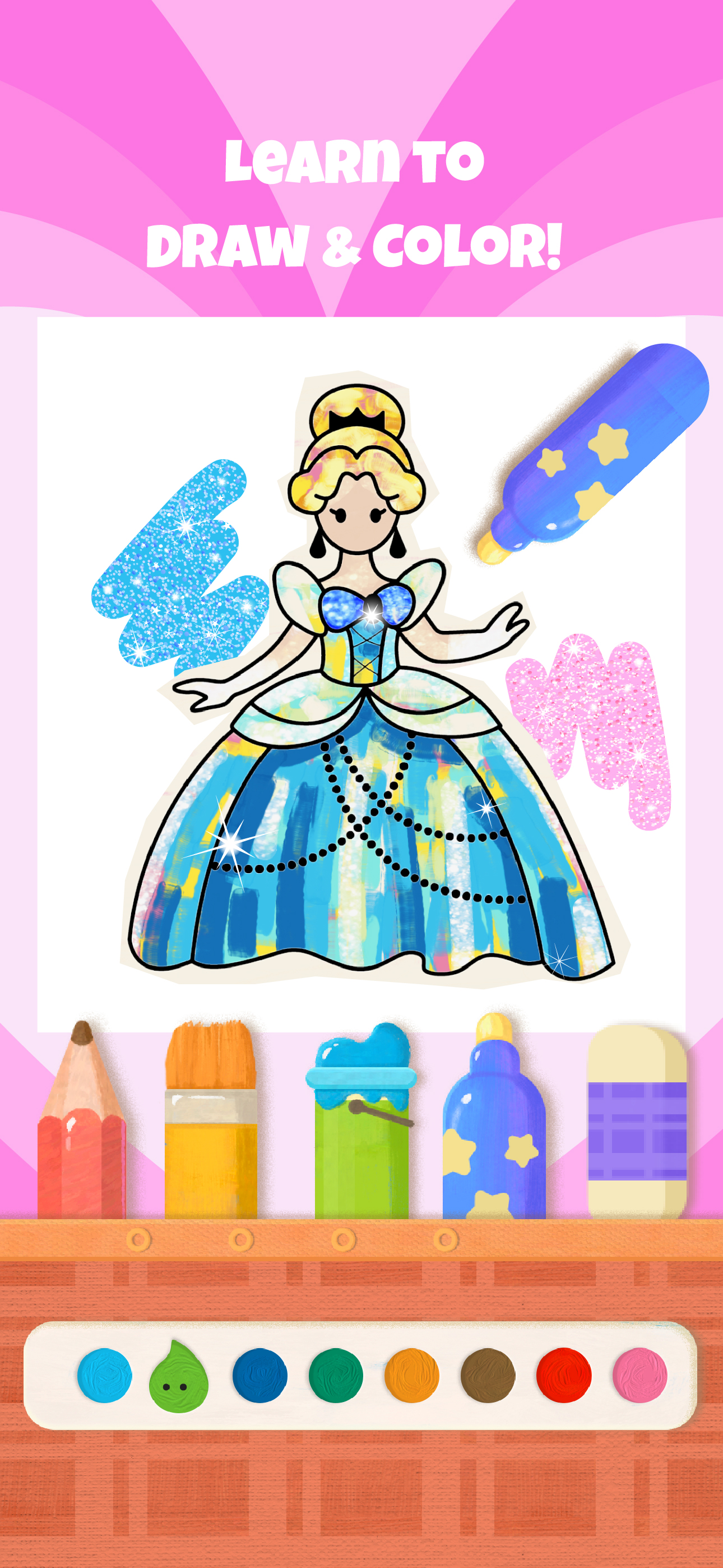 bekids Princess Coloring Book