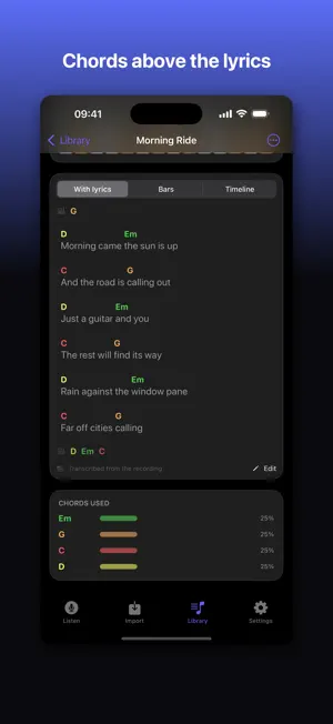 Fretbook: Chords & Lyrics screenshot 2