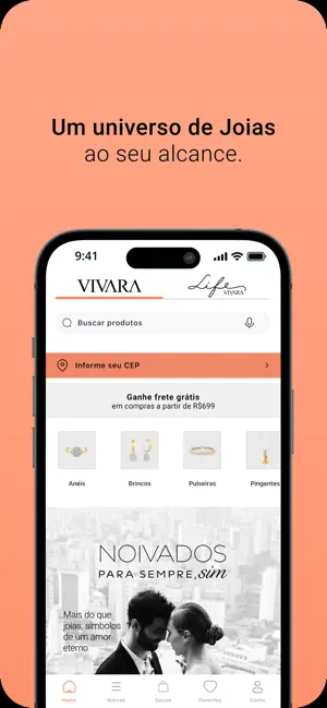 Vivara iPhone screenshot 1
