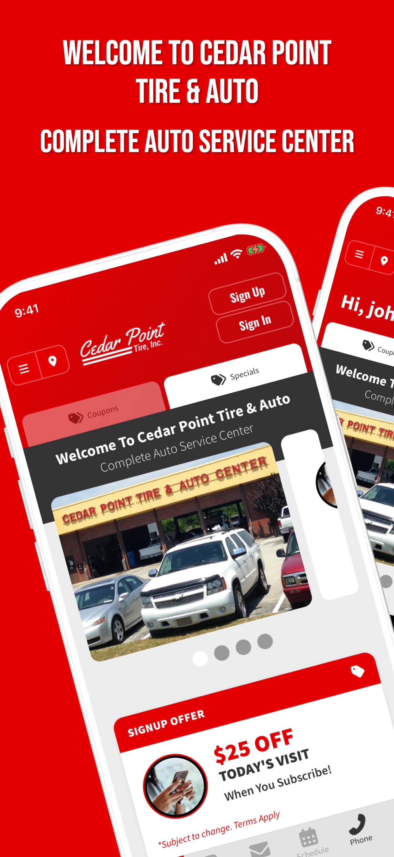 Screenshot 1 of Cedar Point Tire & Auto