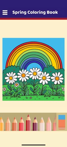 Spring Coloring Book Screenshot 3 of 5