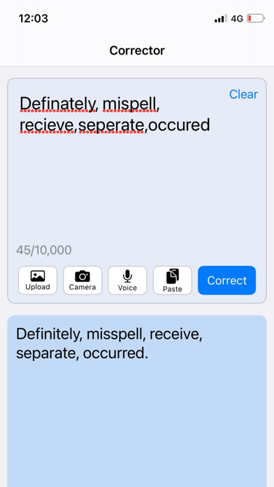 Grammar Check: AI Writing Aid Screenshot