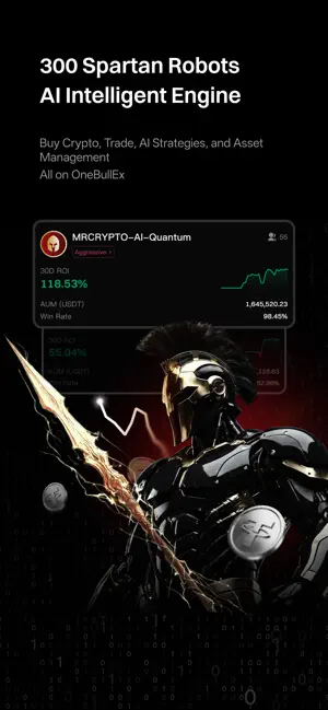 OneBullEx:AI bot, BTC & Crypto screenshot 1