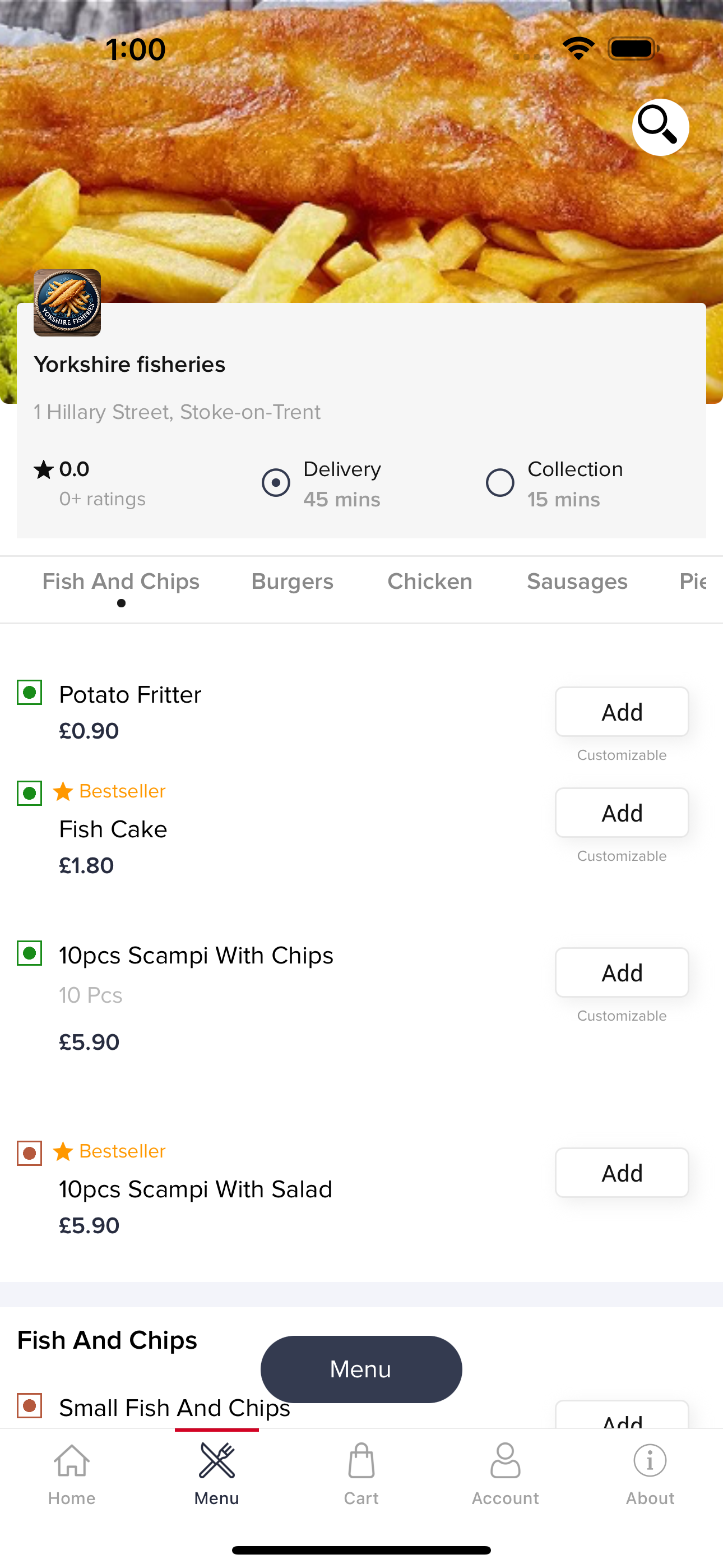 Yorkshire Fisheries Online screenshot 2