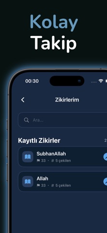 Basit Zikirmatik Screenshot 4 of 5