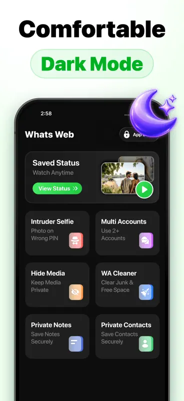 Whats Web - Dual Messenger~ screenshot 7 of 7