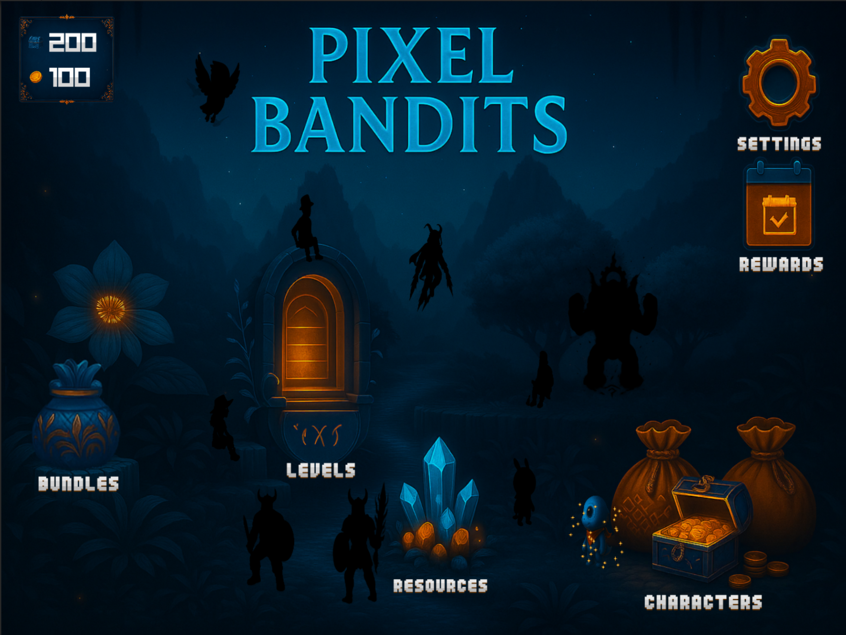 Pixel Bandits: Retro Slayer screenshot 9