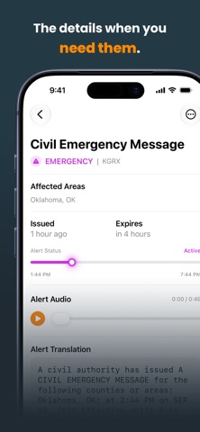 Central Alert Repository iPhone screenshot 2