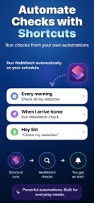 WebWatch: Website Monitor screenshot