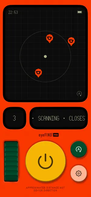 eyeFIND Smart Glasses Detector screenshot 1