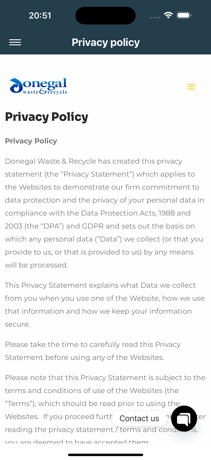Donegal Customer App