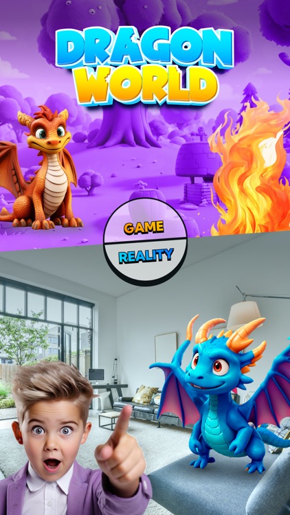 AR Virtual Dragon  - Pet Game