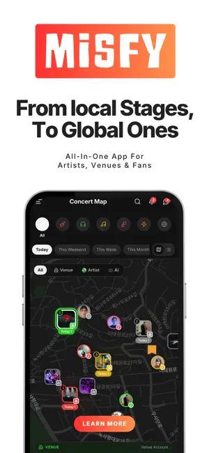 MiSFY: Live Music & Concerts screenshot 1