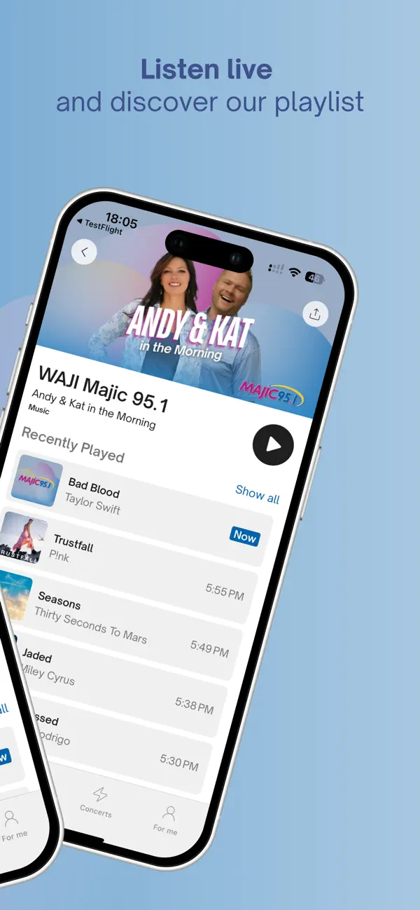 Screenshot #2 pour MAJIC 95.1