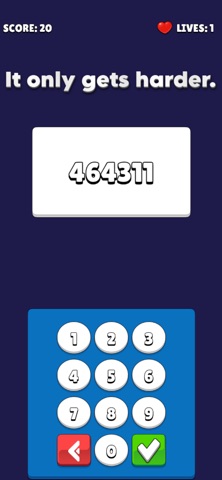 Blink Number screenshot