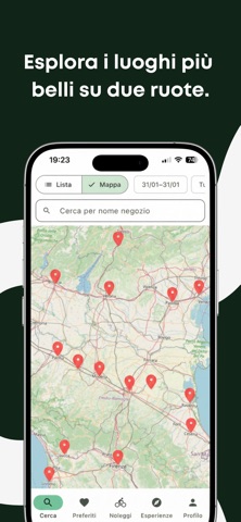 Bikeespresso screenshot