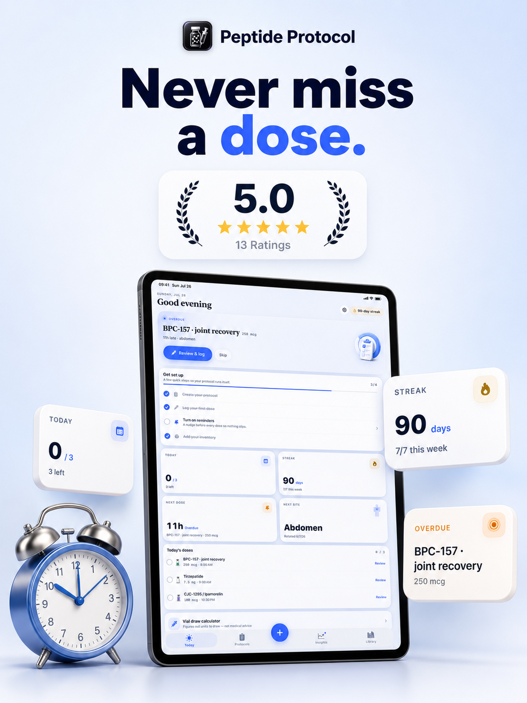 Peptide Protocol: Dose Tracker screenshot 11
