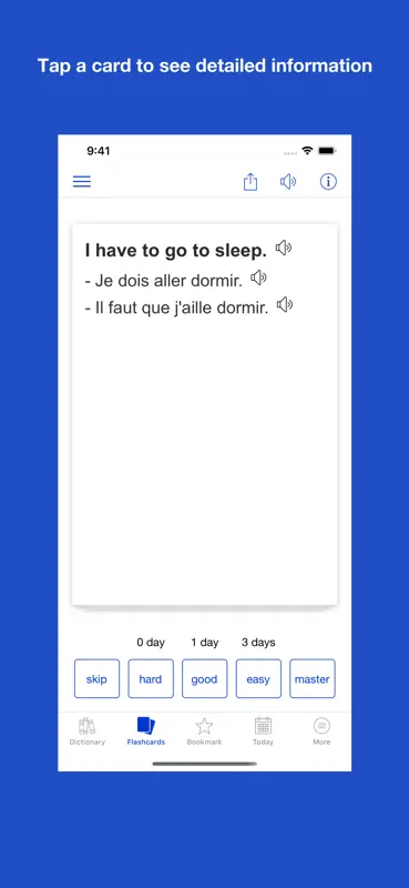 English French Sentences screenshot 3 of 10