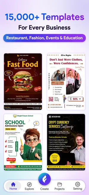 Flyer Maker and Poster Maker screenshot 2