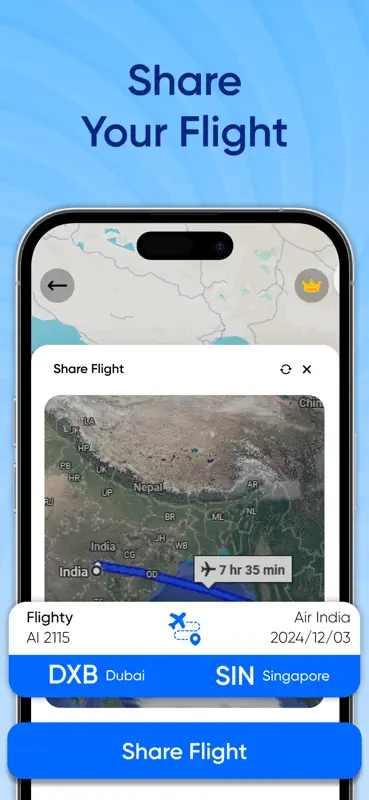 Localizador de voos ao vivo screenshot 6 of 6