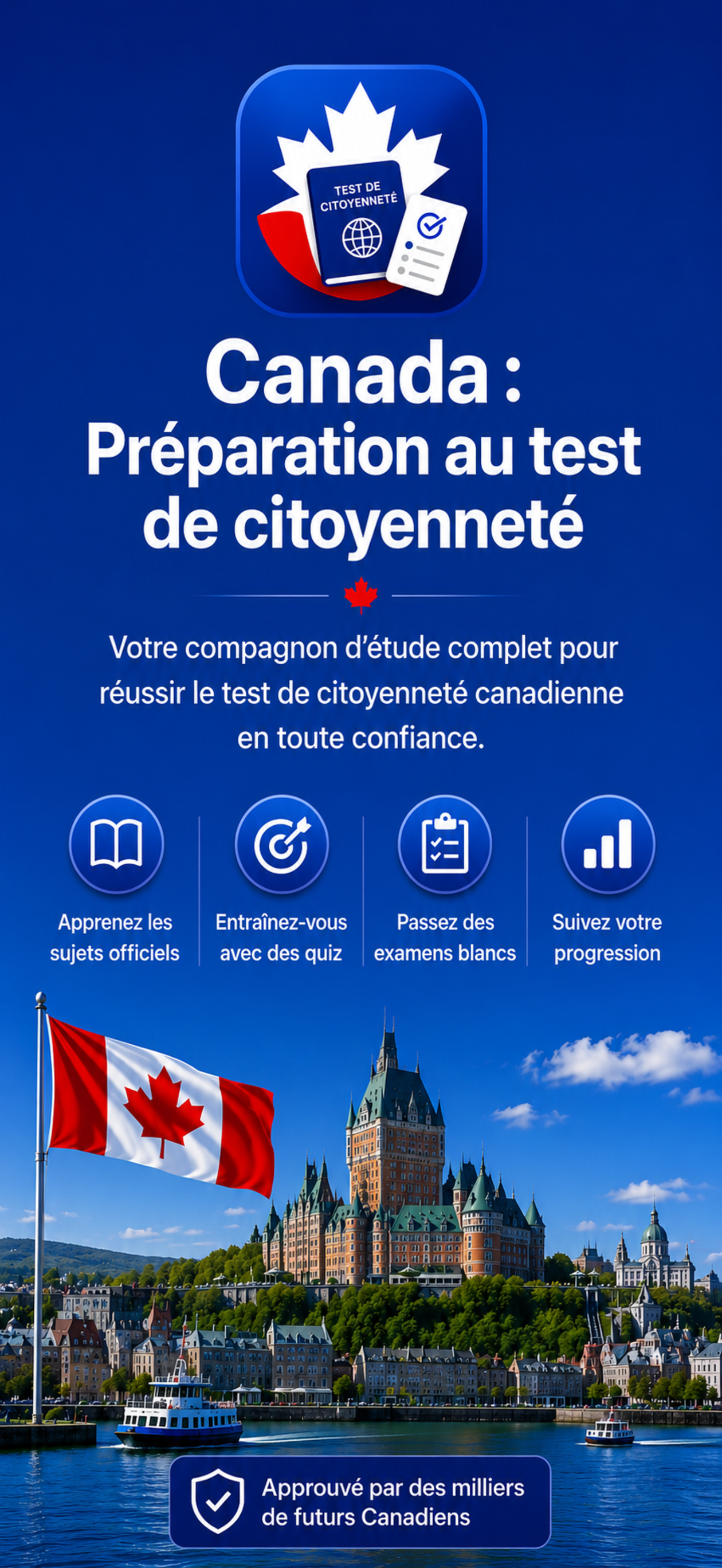 Canada: Citizenship Test Prep screenshot 2