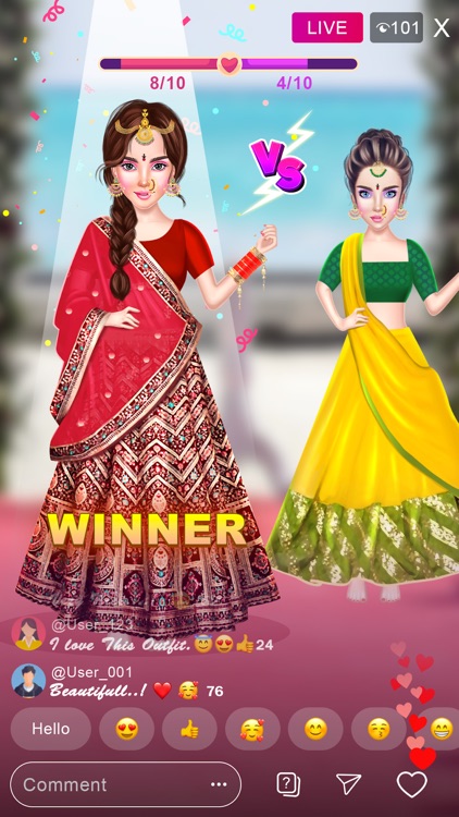 Indian DressUp Bridal Makeover screenshot-5