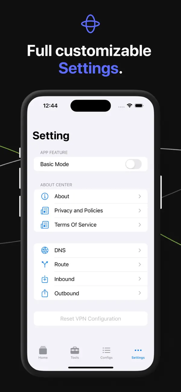 #5. GrootRay Client & Node V2ray (iOS) Ved: M.T.D Ltd