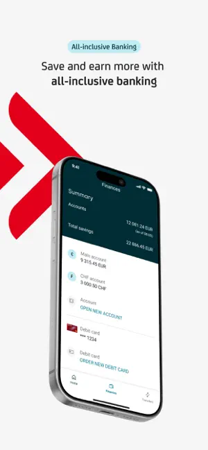 UniCredit PL, BE iPhone screenshot 3
