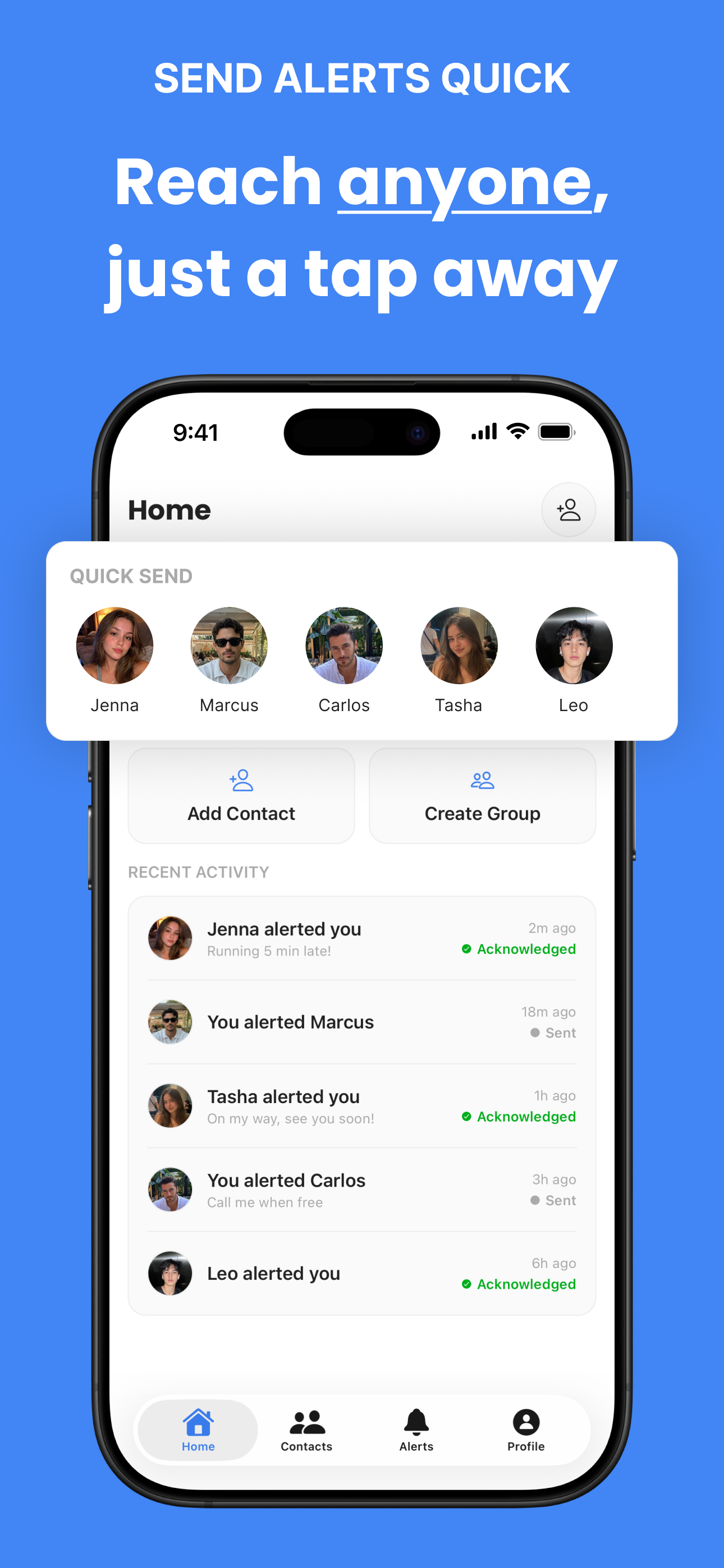 Contact Me: Never Miss Calls screenshot 2