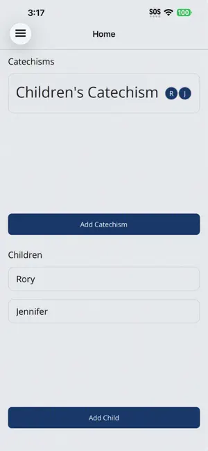Catechism Tracker screenshot 2