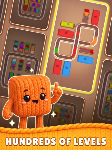 Yarnie Go: Loop Sort iPad screenshot