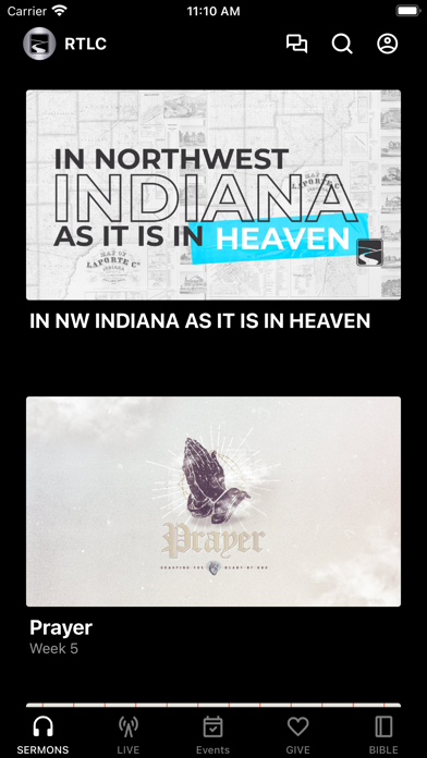 Screenshot #1 pour Road to Life Church