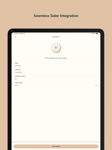 CalaWater iPad screenshot