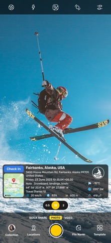 GPS Map Camera : Geo Timestamp App Store preview screenshot 9