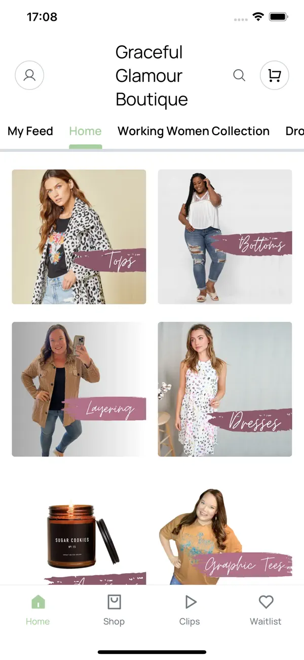 Screenshot #1 pour Graceful Glamour Boutique