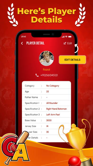CricAuction - Cricket Auction Screenshot