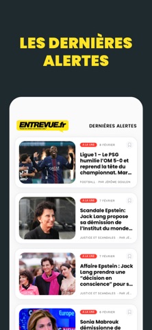 Entrevue News screenshot