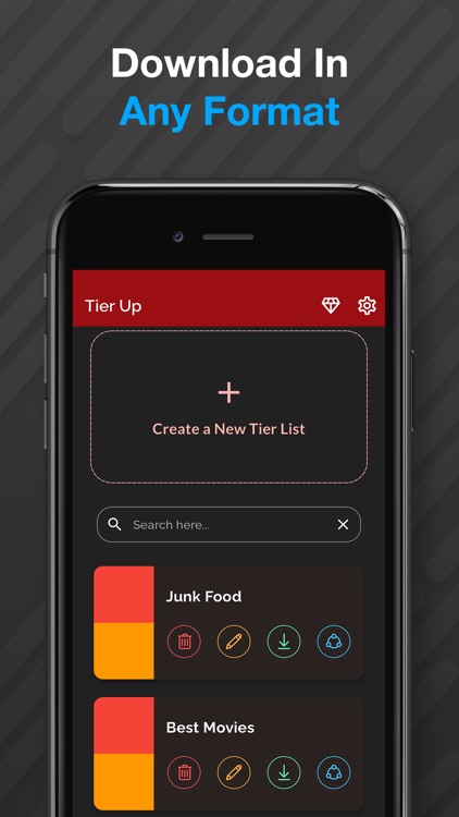 Tier List Maker: TierUp Ranker screenshot-3