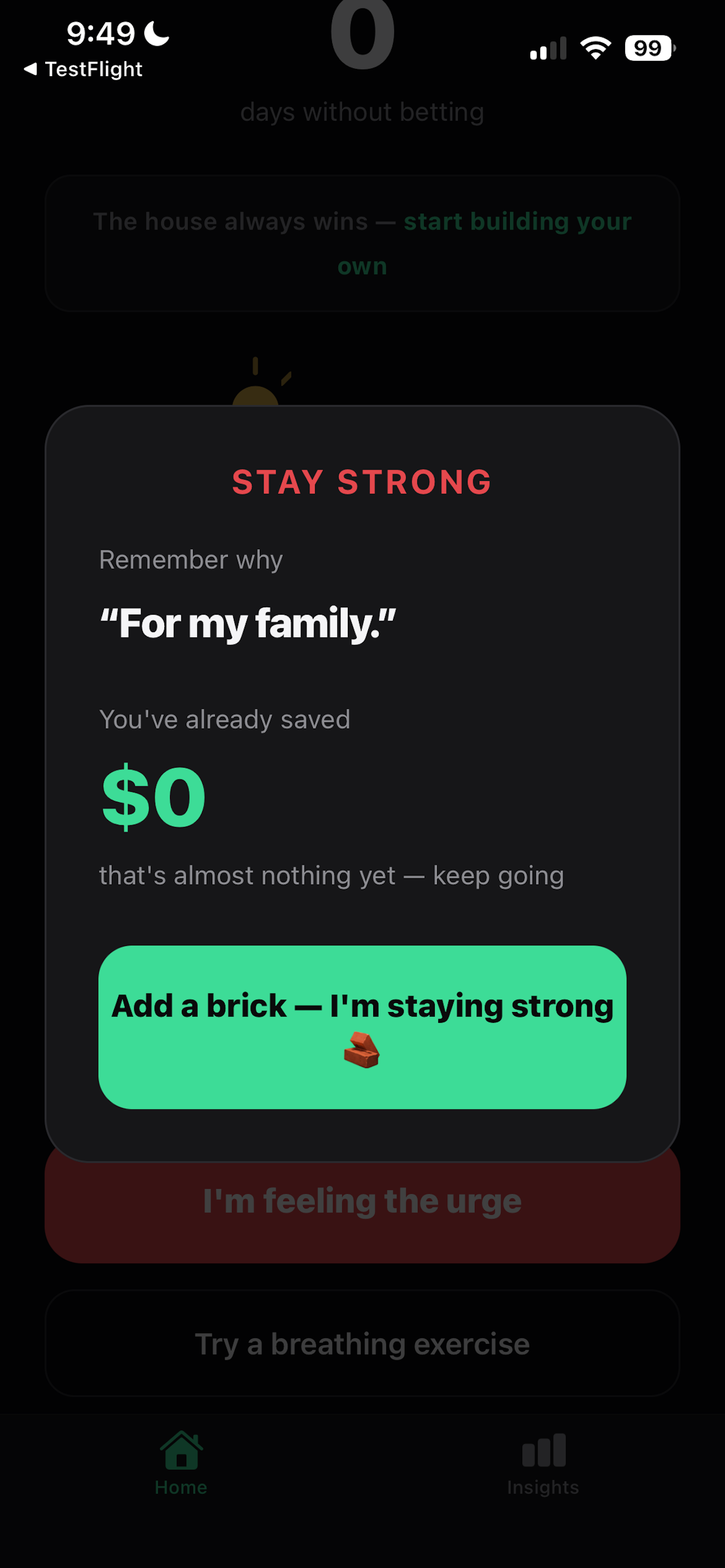 The House - Quit Betting screenshot 4