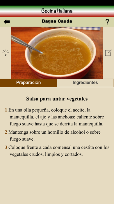 Cocina Italiana Screenshot