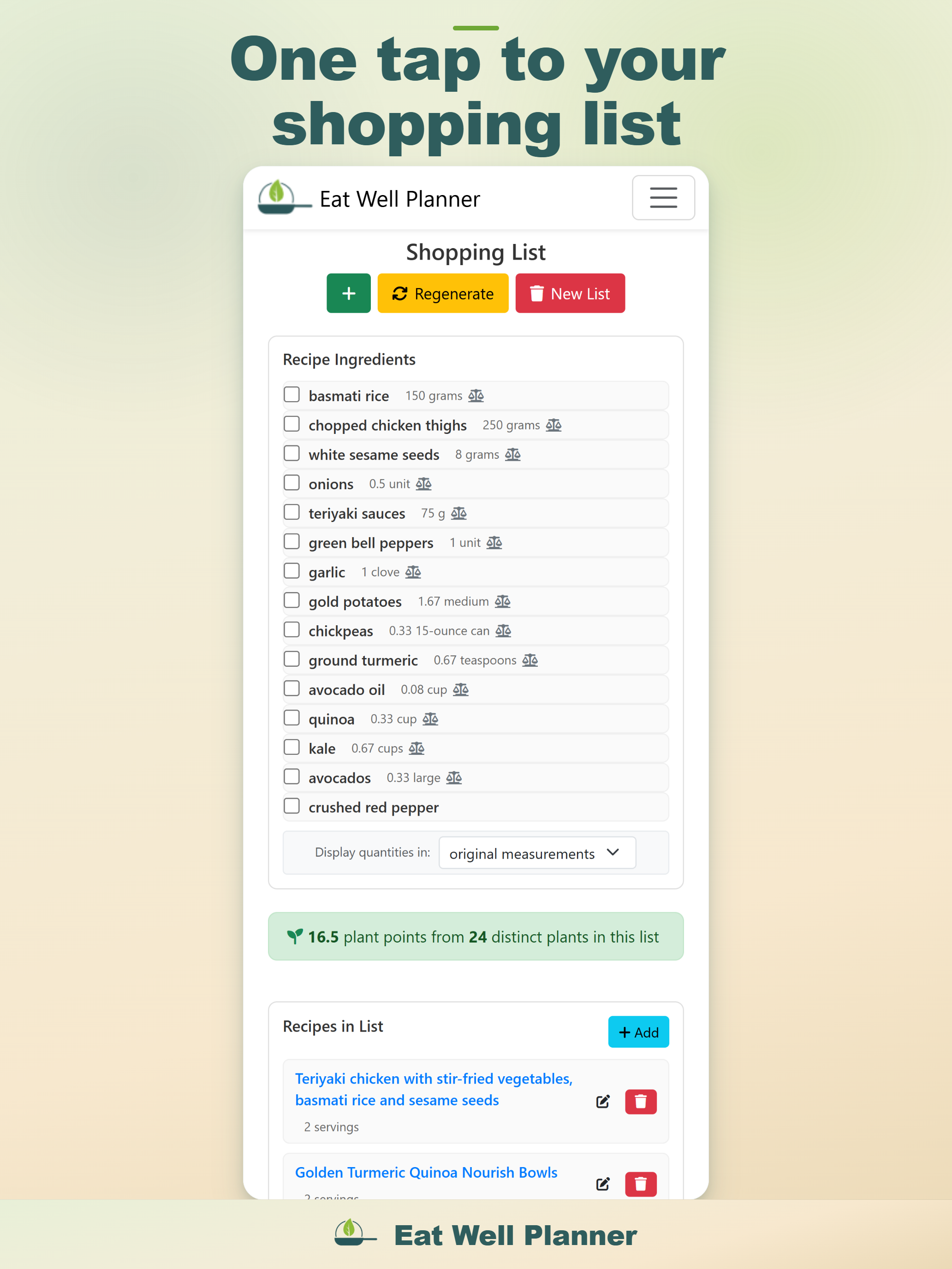 Eat Well Planner screenshot 9