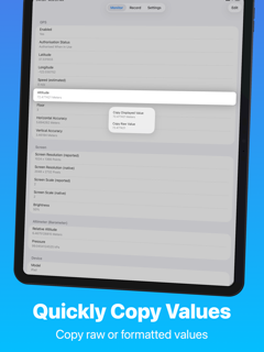 Gathered: Sensors and Metadata screenshot 11