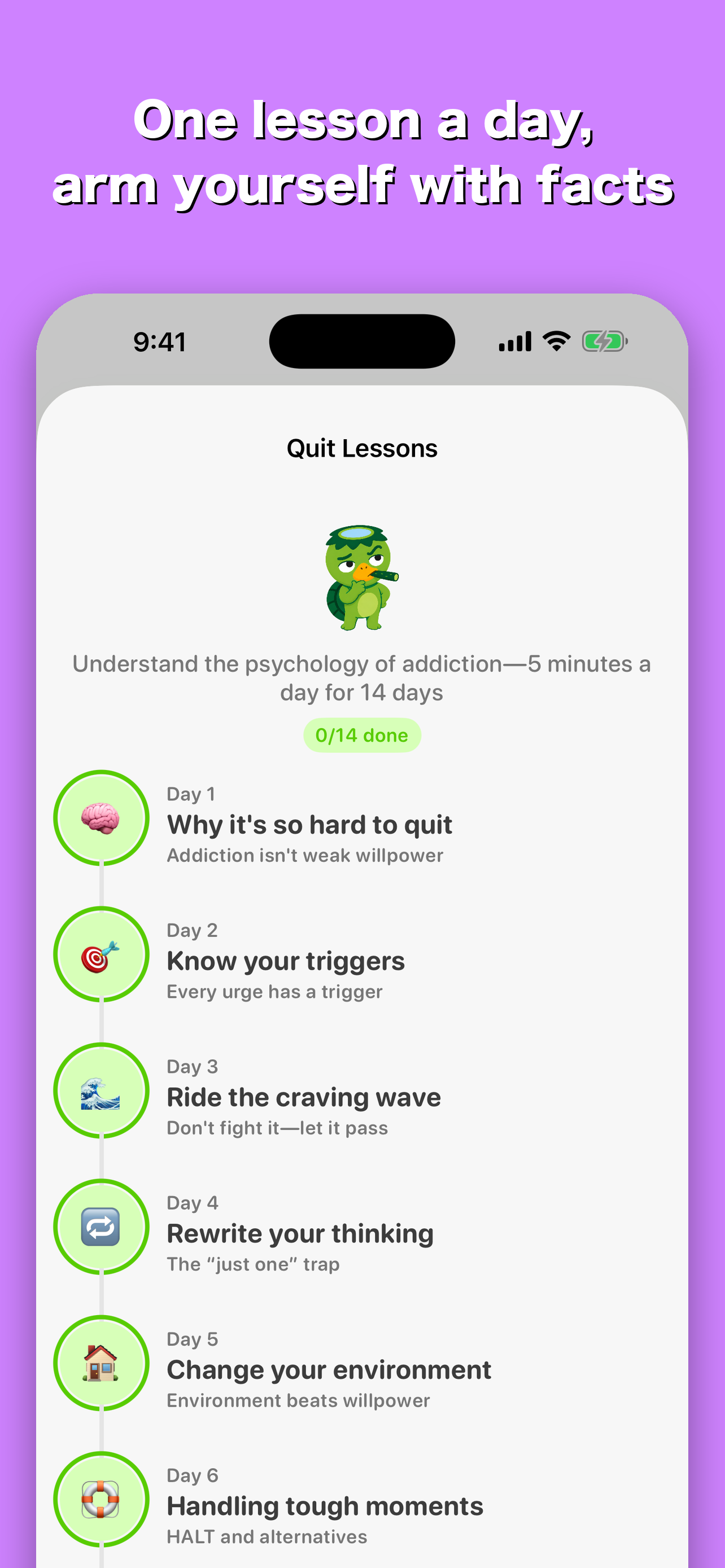 Quit Smoking: Widget Tracker screenshot 6