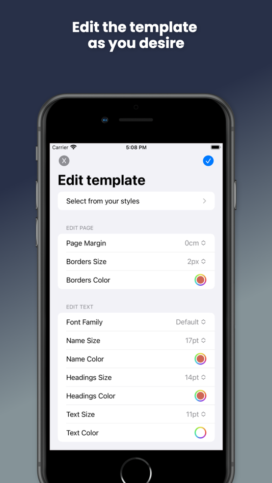 #7. Simple CV: CV Maker App (iOS) 由: Nadim Radjab