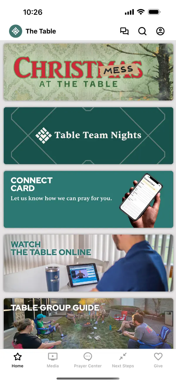 Screenshot #1 pour The Table Church