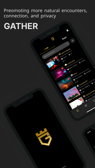 GATHER-gay gathering & dating Screenshot