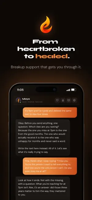 Ember: Breakup Support screenshot 1