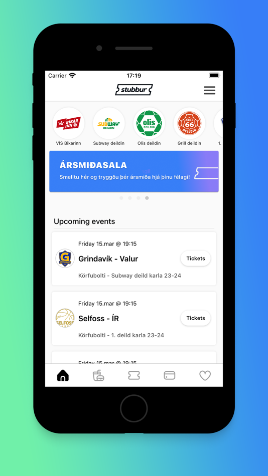#1. Stubbur (iOS) 由: Pez ehf.