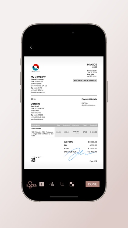 RichInvoice: Invoice Maker screenshot-3